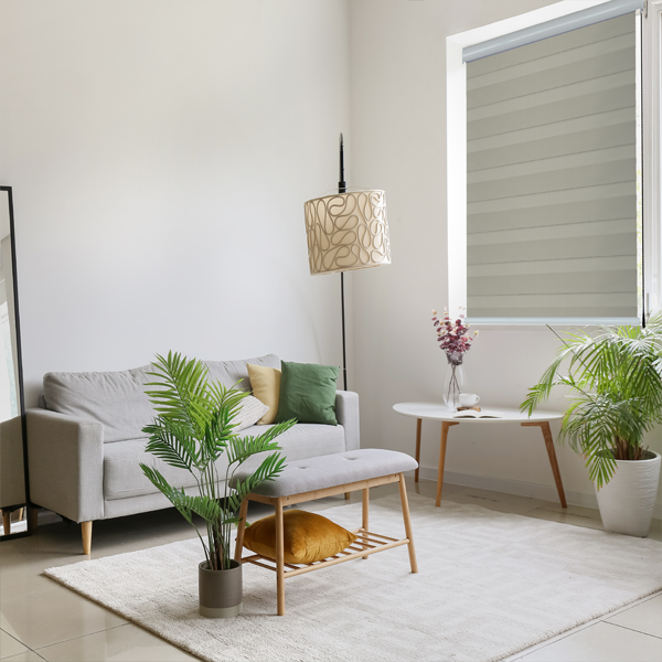 Kenneth Cole Luxury Zebra Blinds (Blackout), Beige /36x90"