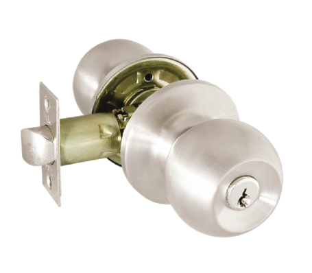 Yale Knob Bolton US32D Keyed Entry Vi