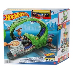 [821-HKX39ABC / 821-HKX39] Mattel Hot Wheels Gator Loop Track Set
