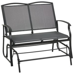 [841625 / TJF-T011B] Outdoor Expressions Windsor Sling Double Glider