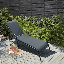[WMCL-014 RHLC19874] Mobel Lounge Chair Black