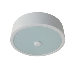 [7117WH-11 RHFMCL24390] Royal Homes Metal Flush Mount Ceiling Light 2 xE27 40W White