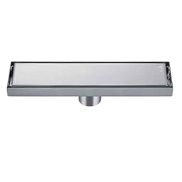 [YYD-P999 RHBAP999 RHLSFD27175] Royal Homes Linear Shower Floor Drain 11"x 3.1" Brushed Stainless Steel